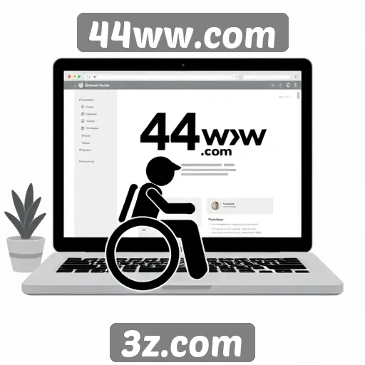 Acessibilidade no site 44ww.com é pauta de discussão